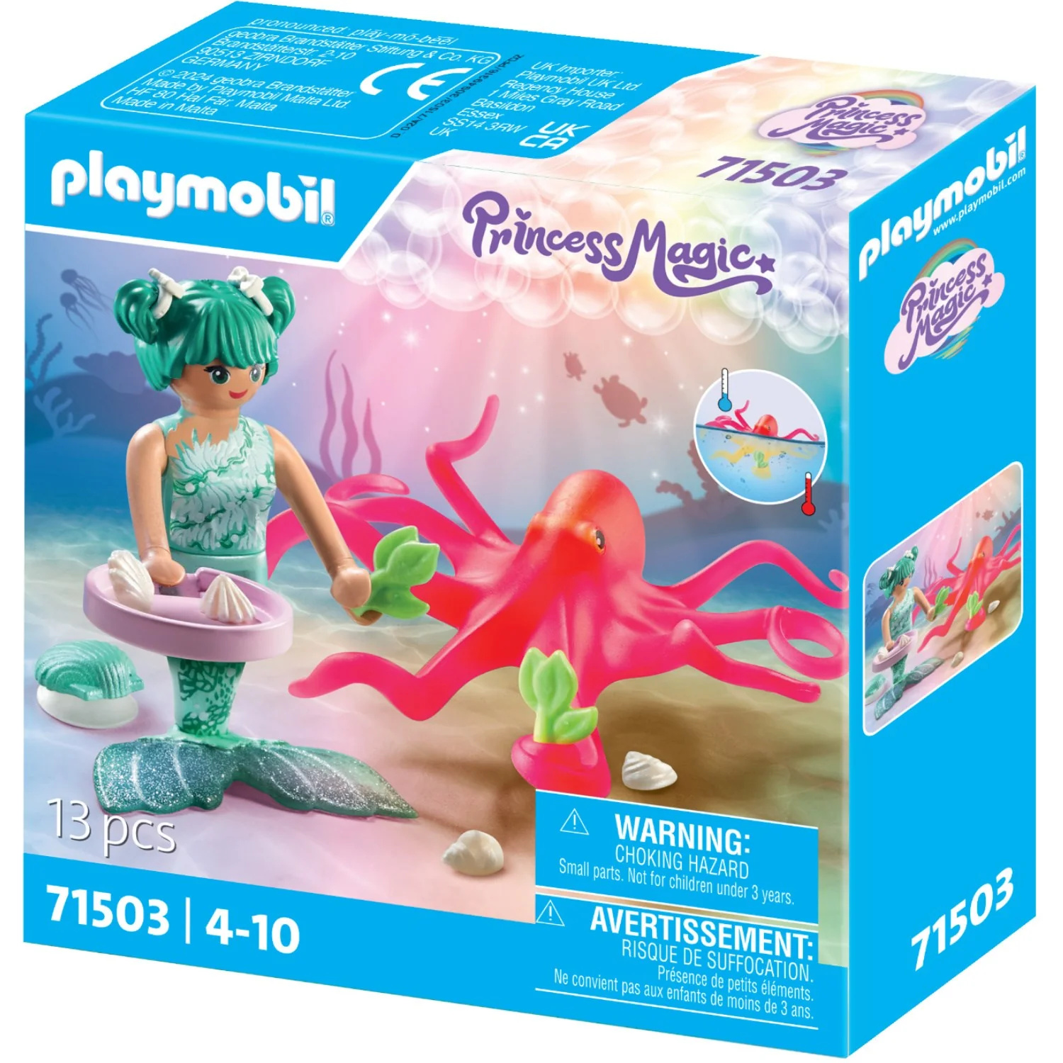 Playmobil® Mermaid With Colour-Changing Octopus - Image 5