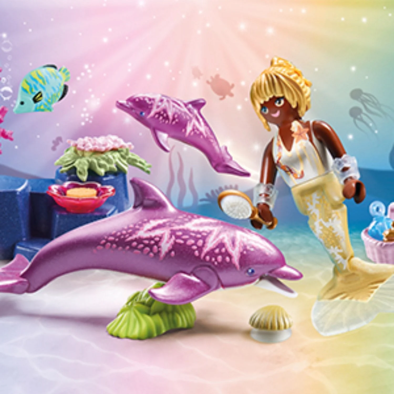 Playmobil® Mermaid With Dolphins - Image 2