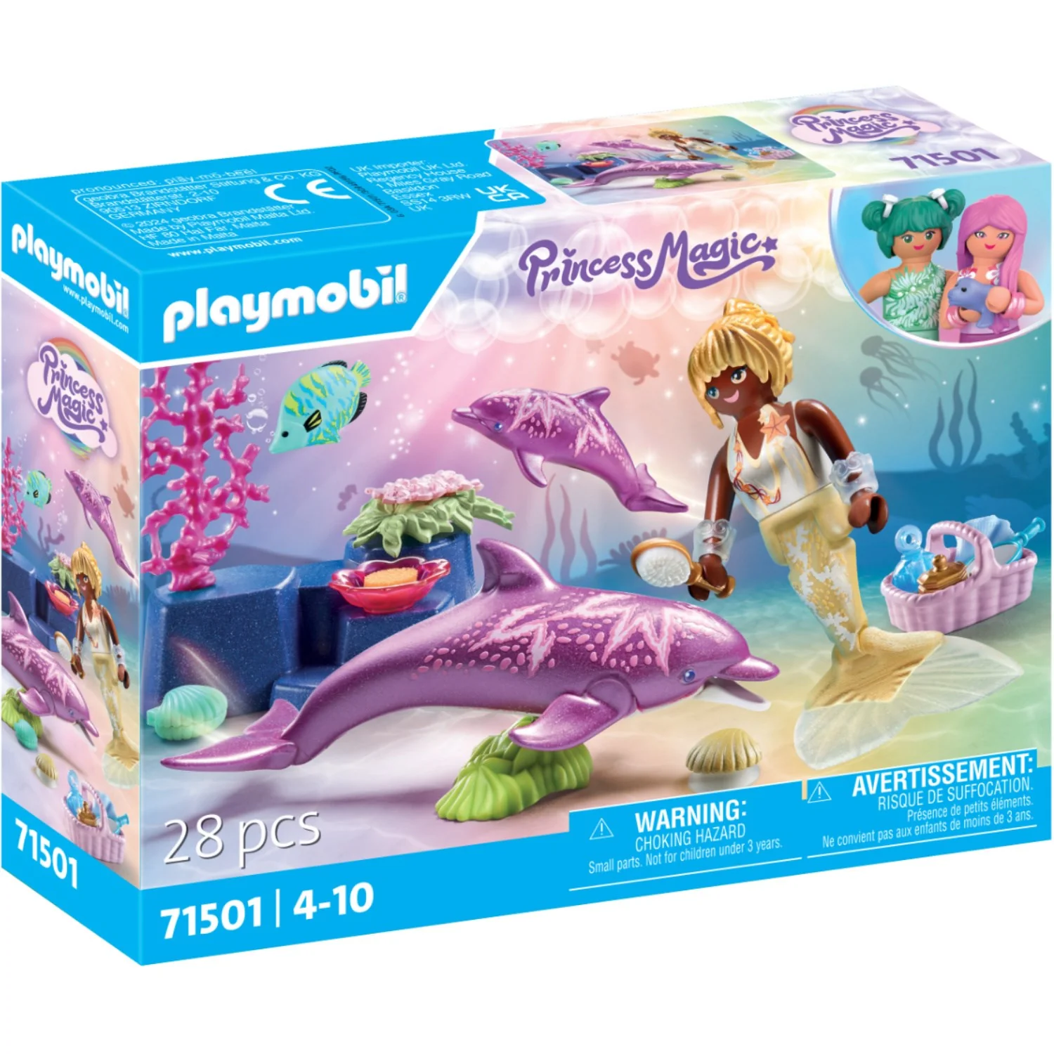 Playmobil® Mermaid With Dolphins - Image 3