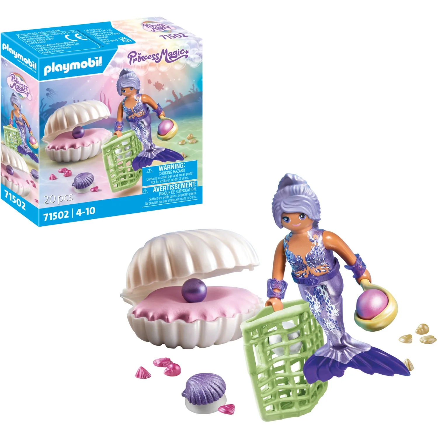 Playmobil® Mermaid With Pearl Seashell - Image 6