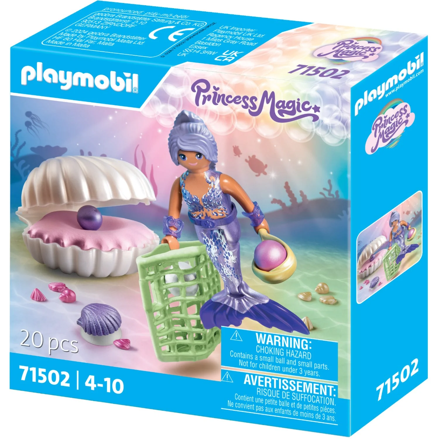 Playmobil® Mermaid With Pearl Seashell - Image 7
