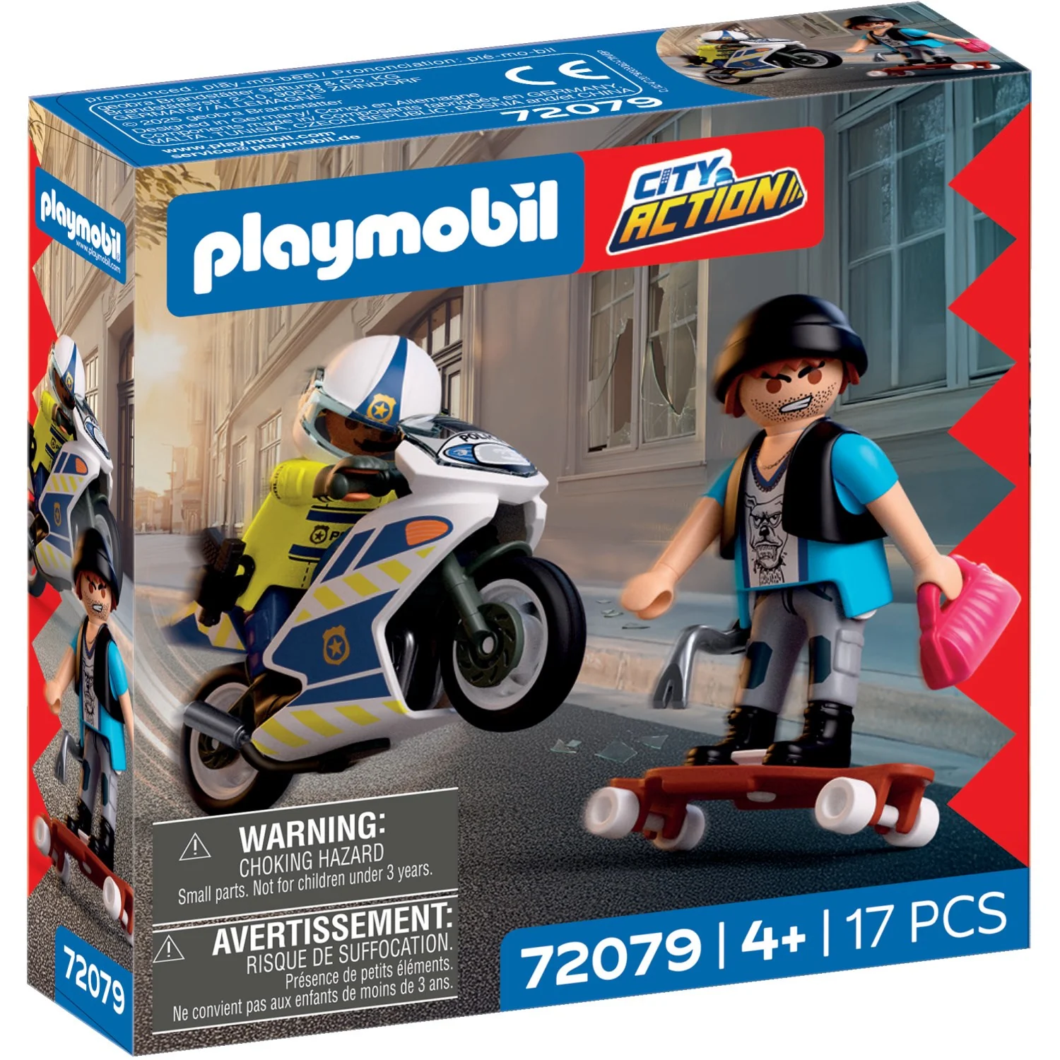 Playmobil® Motorcycle Chase - Image 4