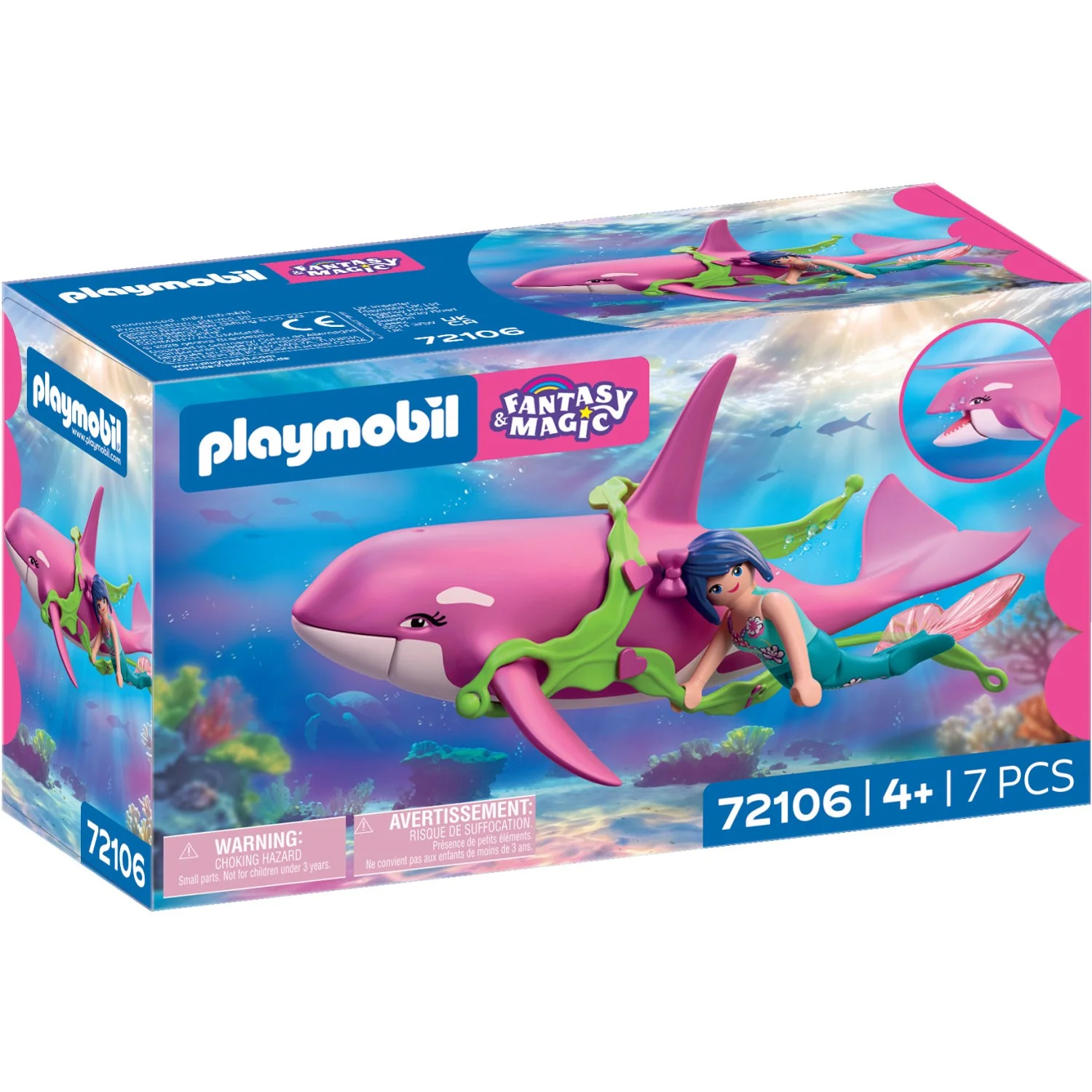 Playmobil® Orca With Mermaid - Image 5