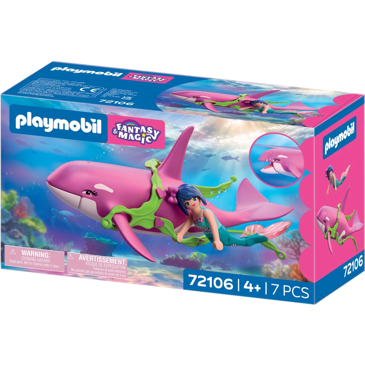 Playmobil® Orca With Mermaid - Image 6