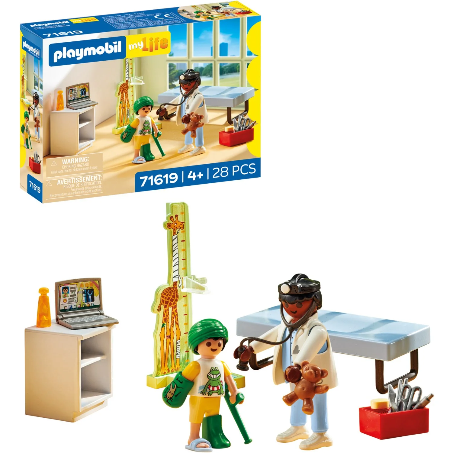 Playmobil® Pediatrician With Teddy Bear - Image 4