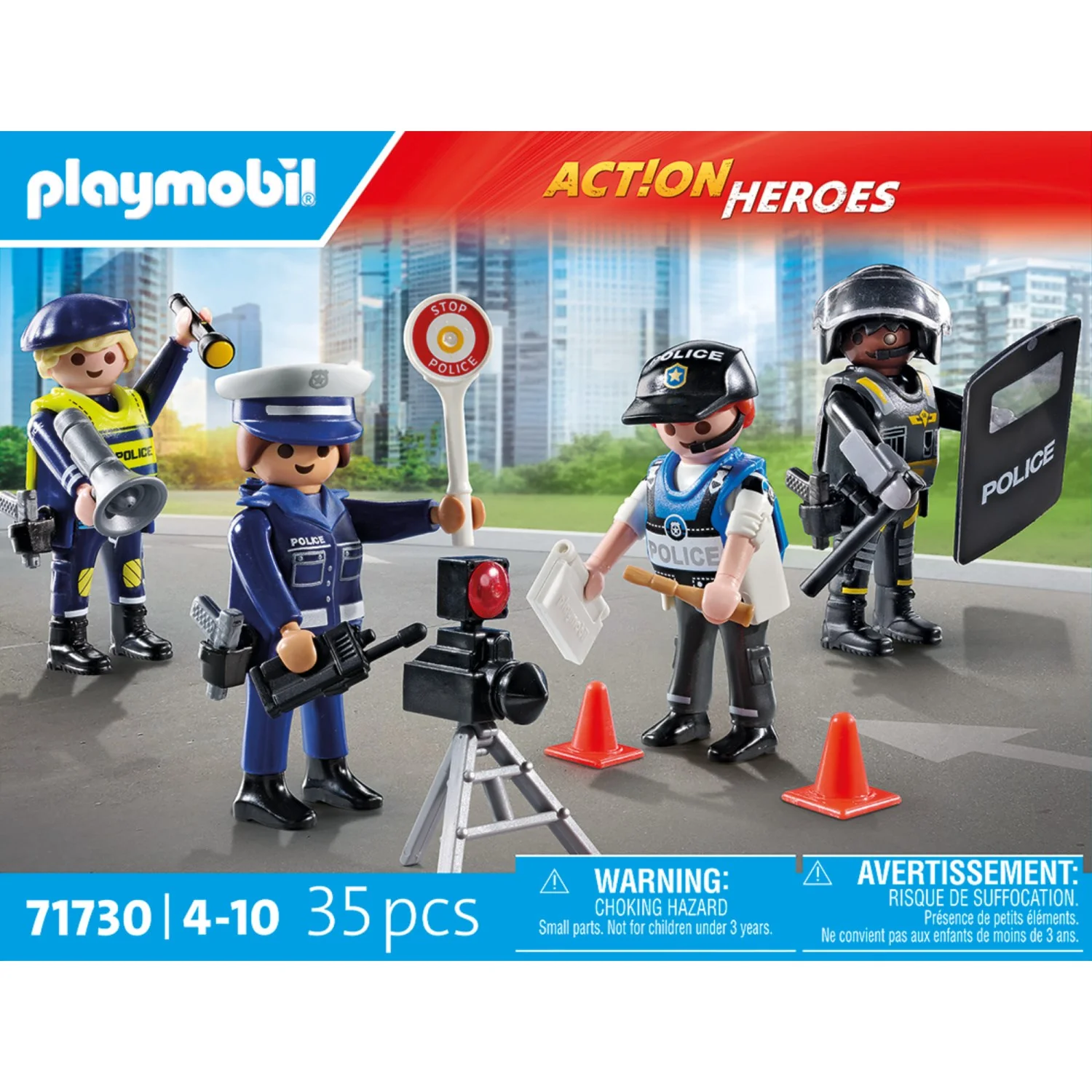 Playmobil® Police Figures Set - Image 4