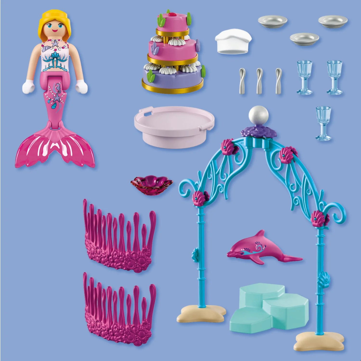 Playmobil® Underwater Wedding Buffet - Image 3