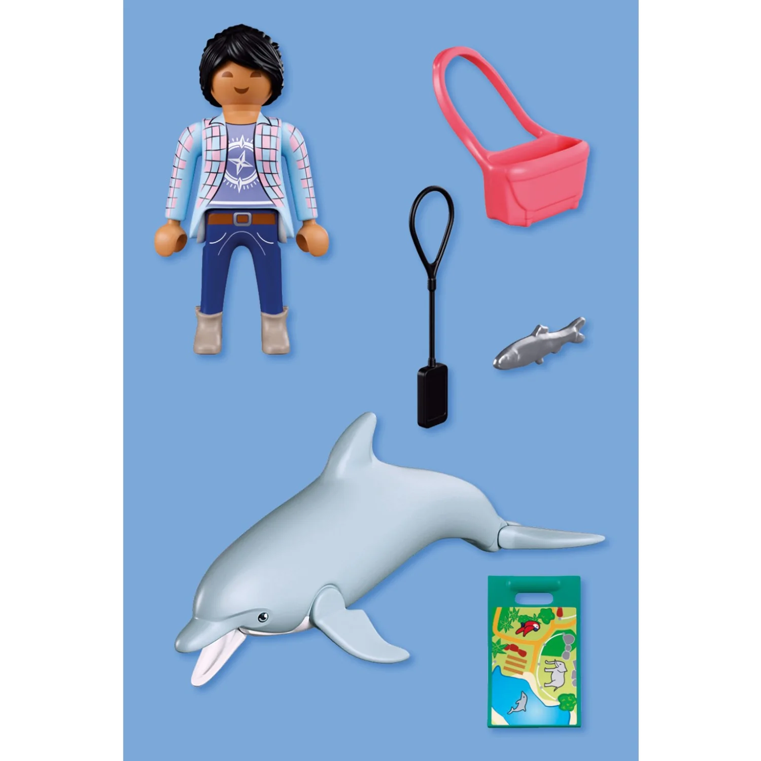 Playmobil® Zoo: Dolphin And Visitor - Image 2