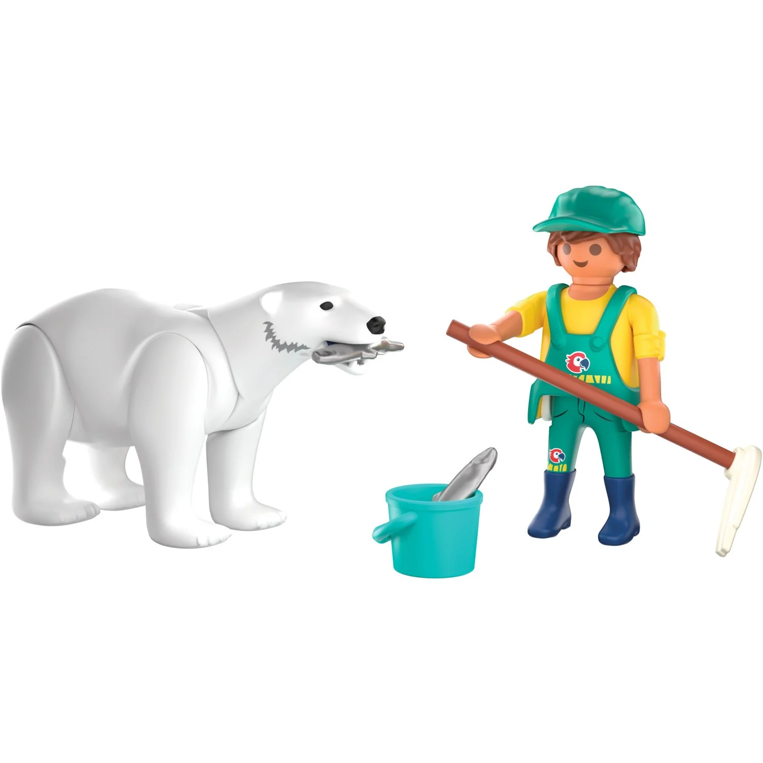 Playmobil® Zoo: Polar Bear And Zookeeper - Image 2
