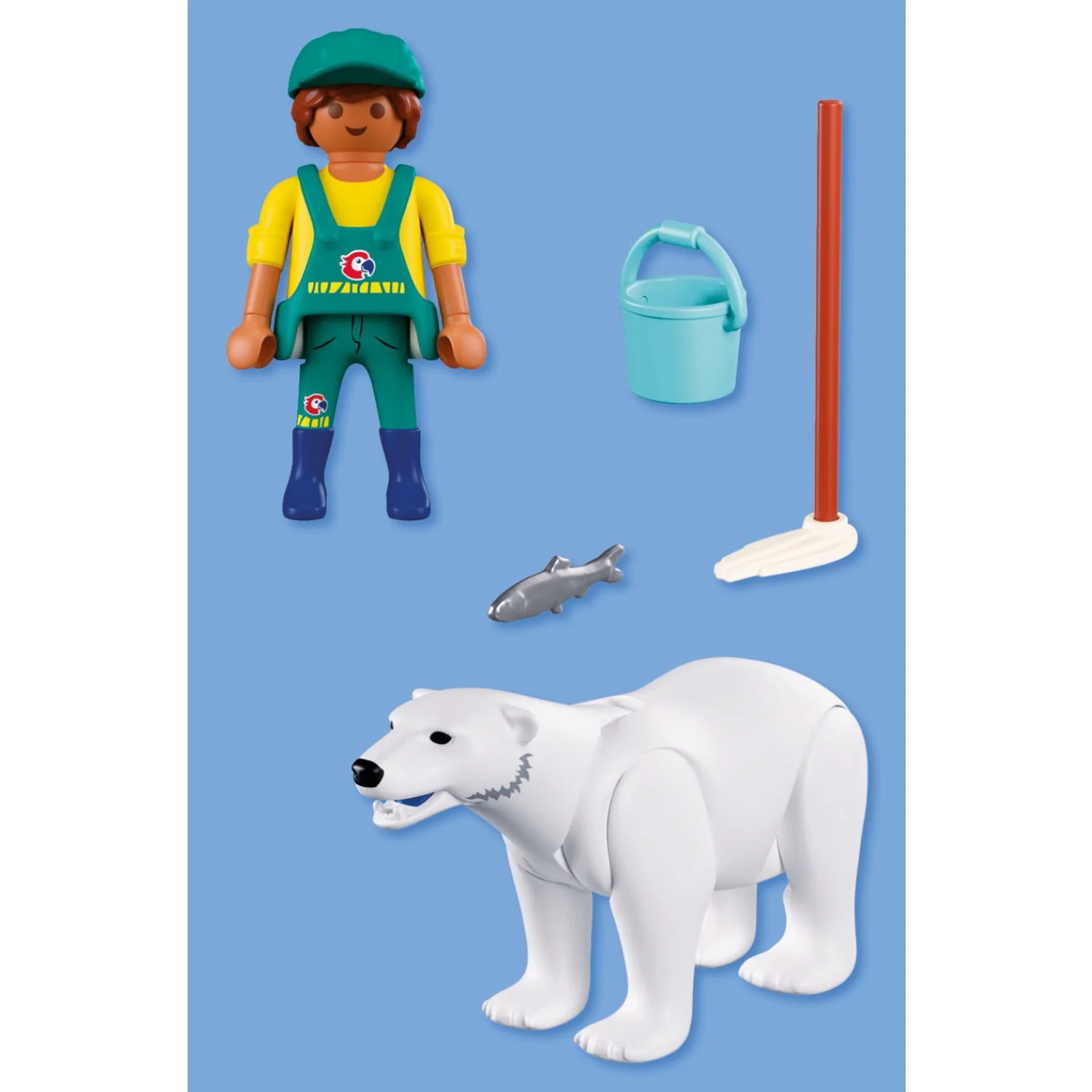 Playmobil® Zoo: Polar Bear And Zookeeper - Image 4