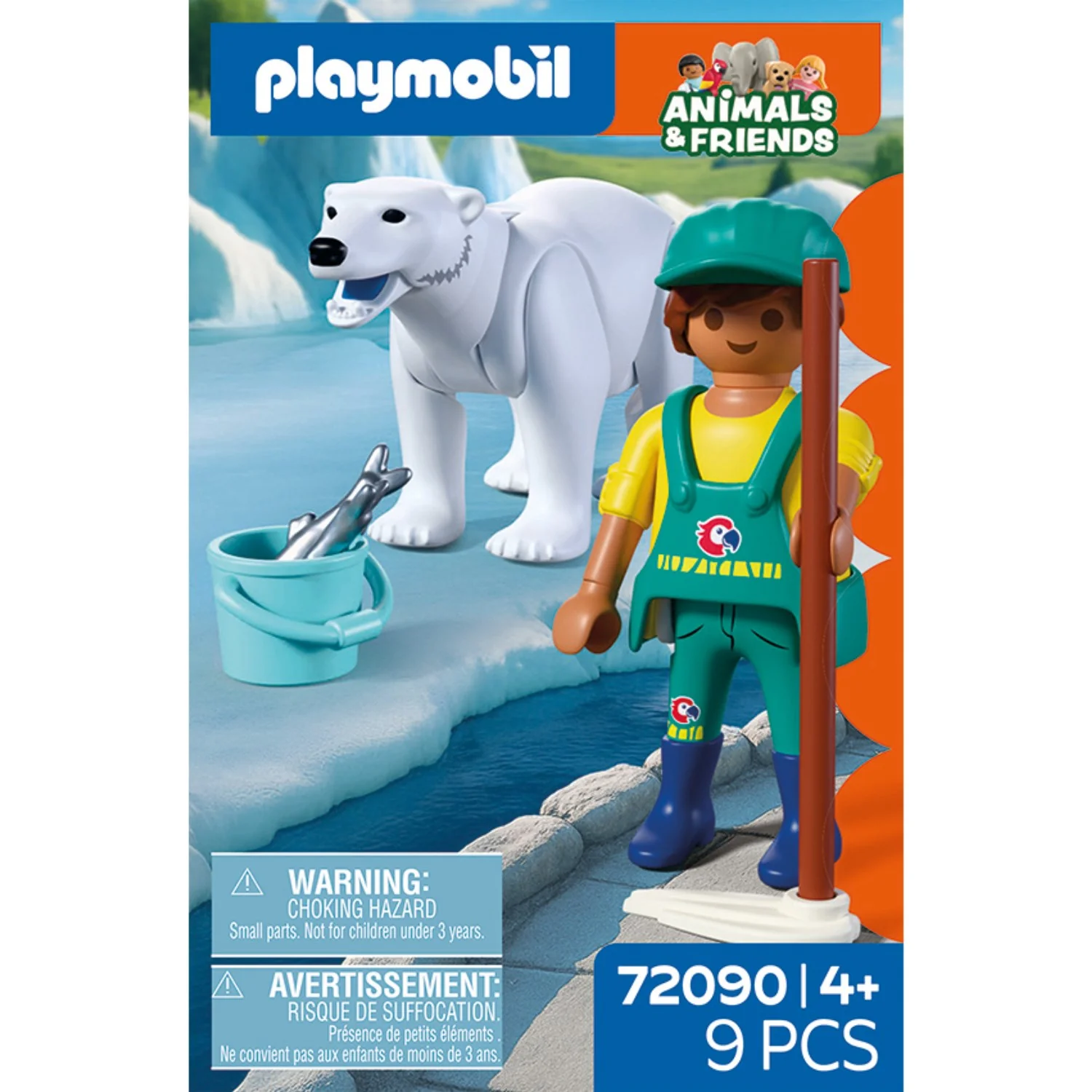 Playmobil® Zoo: Polar Bear And Zookeeper - Image 5