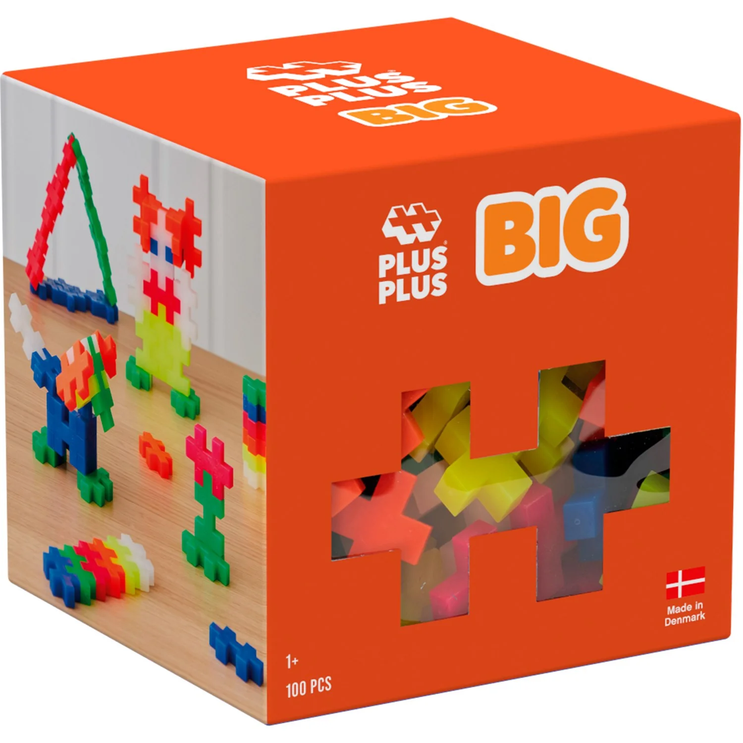 Plus-Plus BIG Neon Mix / 100 Pcs - Image 4