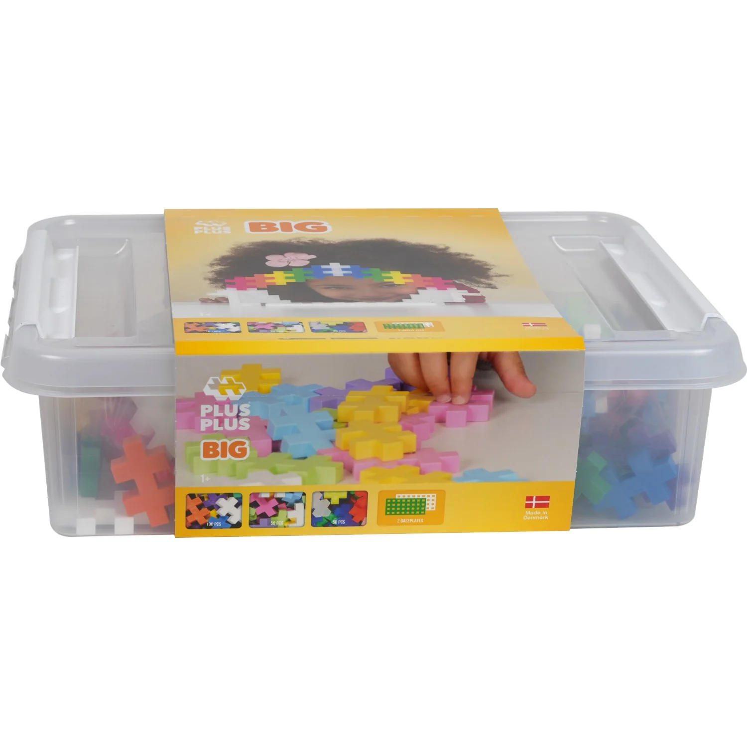 Plus-Plus BIG Storage Box Mix / 200 Pcs - Image 3