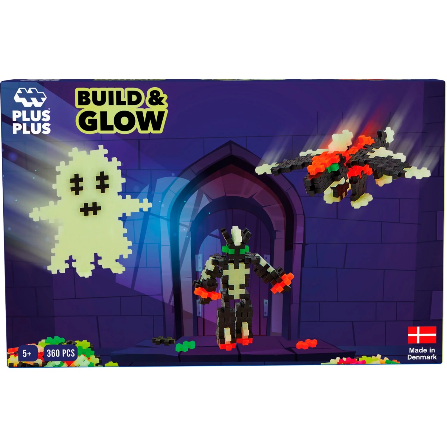 Plus-Plus Build And Glow - Glow In The Dark / 360 Pcs - Image 6