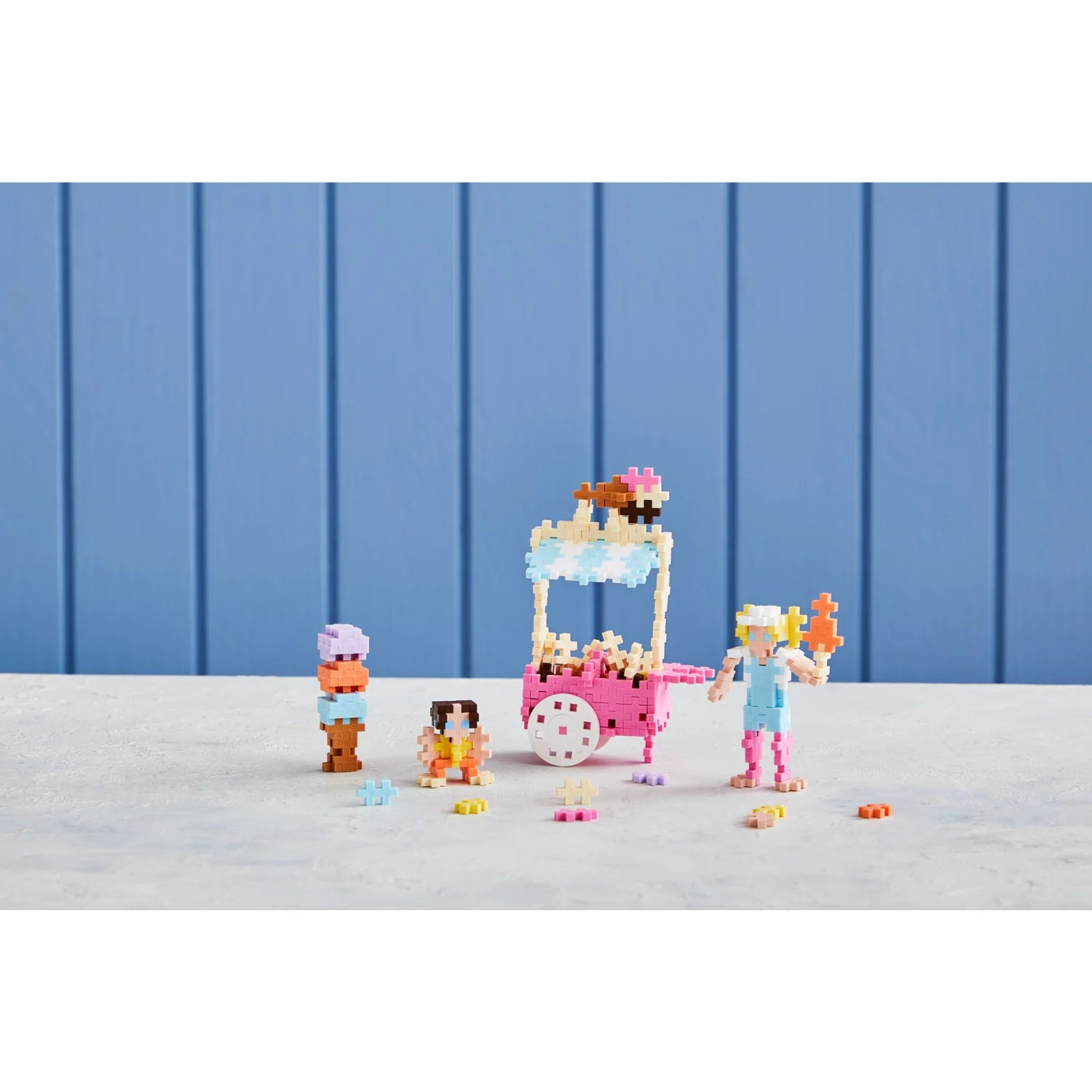 Plus-Plus Learn To Build Ice Cream Shop - Image 7