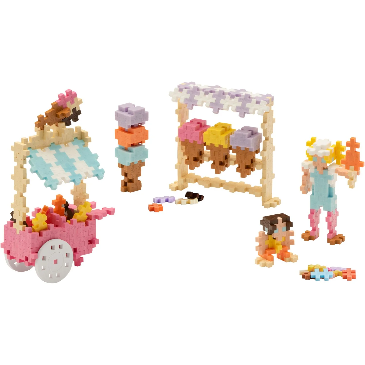 Plus-Plus Learn To Build Ice Cream Shop - Image 8