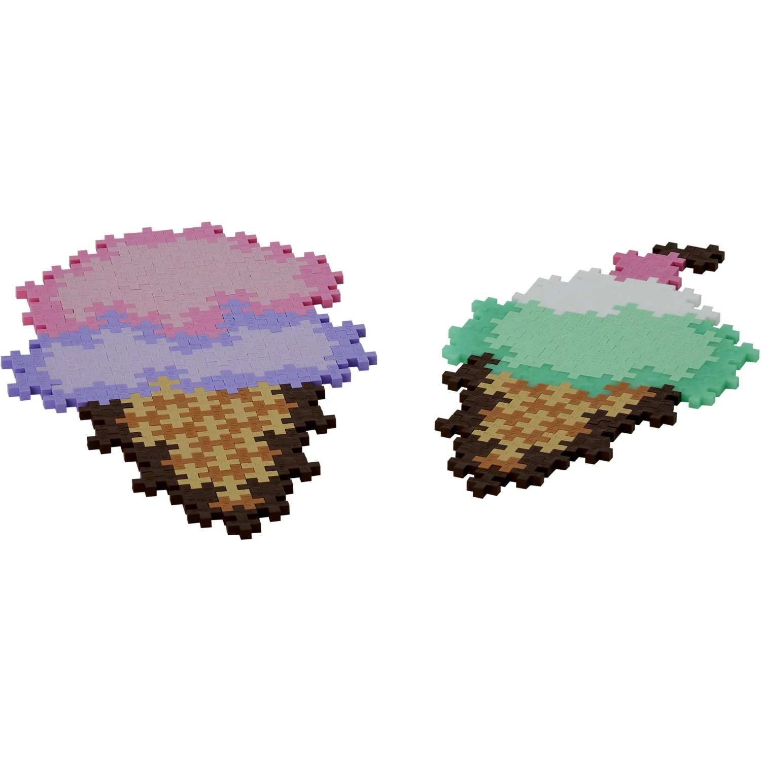 Plus-Plus Puzzle By Number Ice Cream Cones 250pcs - Image 10