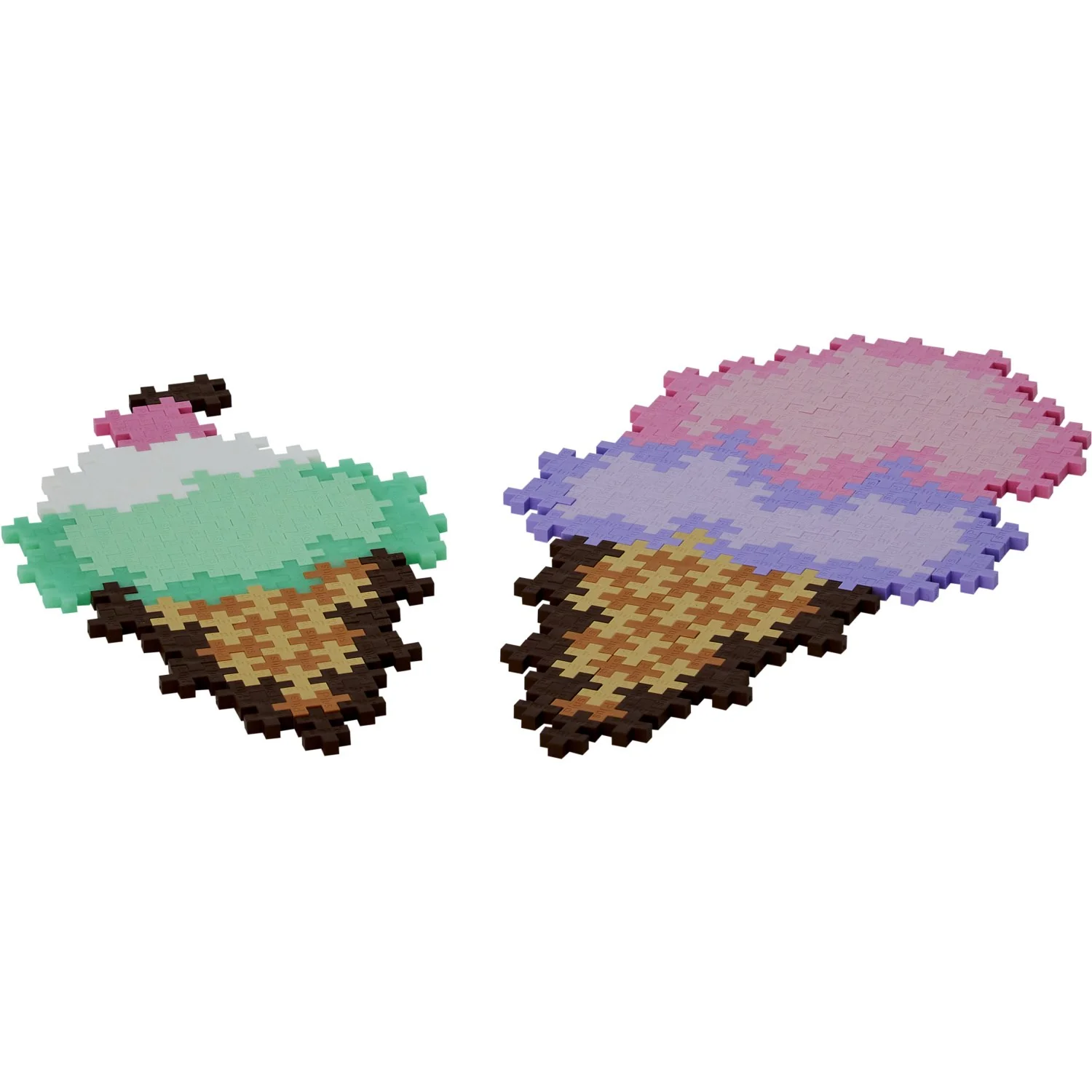 Plus-Plus Puzzle By Number Ice Cream Cones 250pcs - Image 11