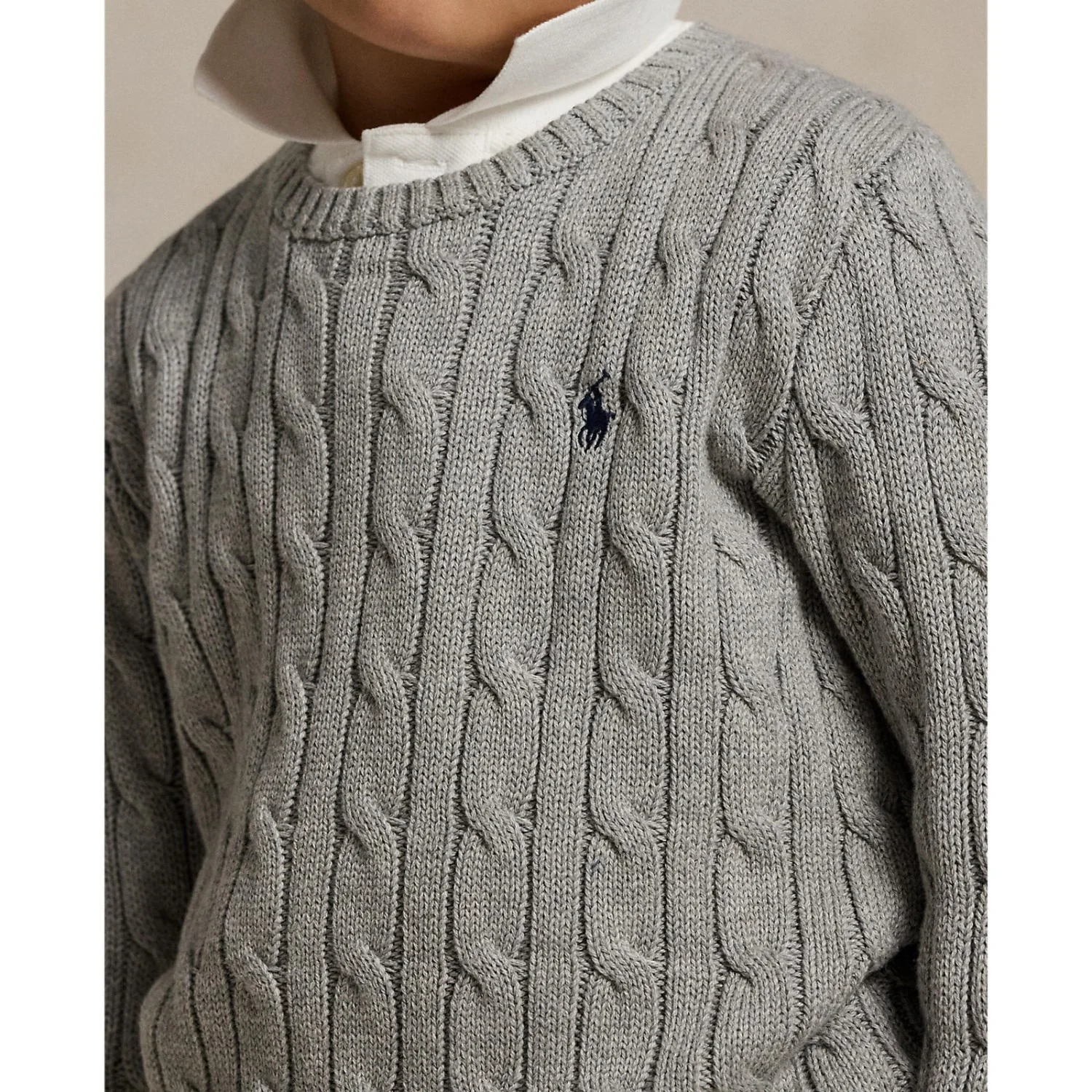 Polo Ralph Lauren Andover Heather Boy Pullover - Image 3