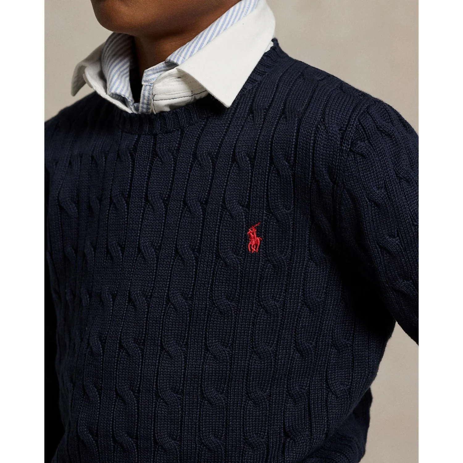 Polo Ralph Lauren Boy Pullover Rl Navy - Image 3