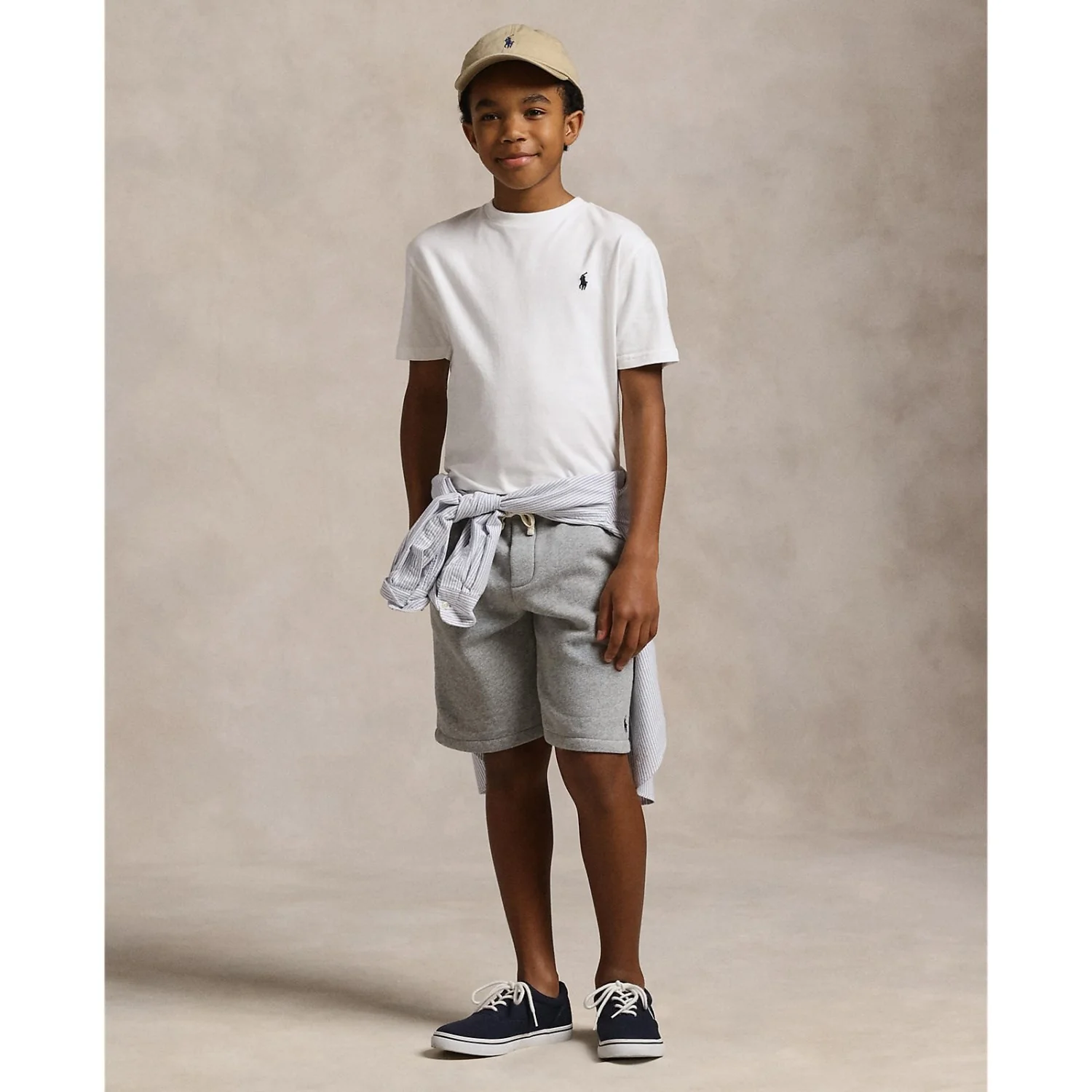 Polo Ralph Lauren Boy Short Sleeved T-shirt White - Image 4