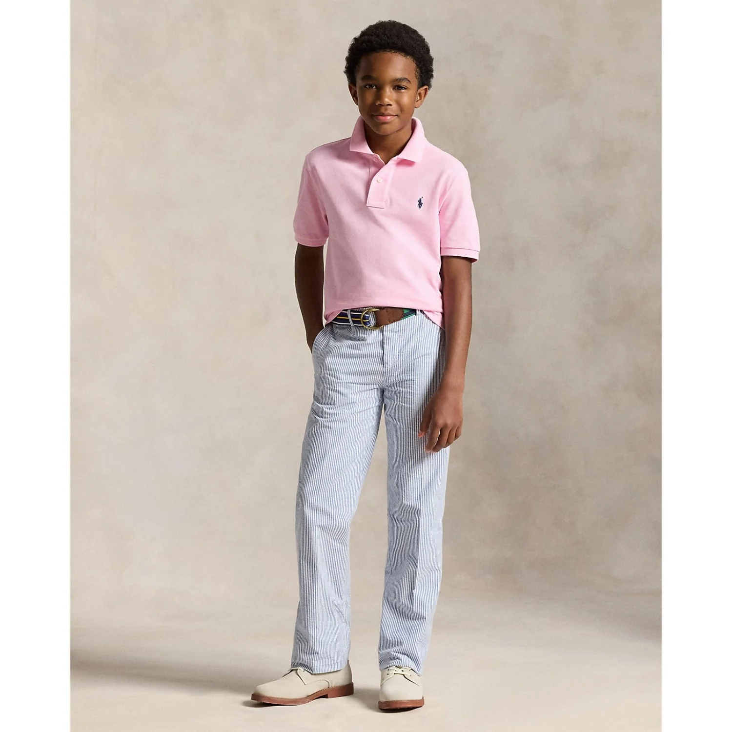 Polo Ralph Lauren Carmel Pink Polo Shirt - Image 4