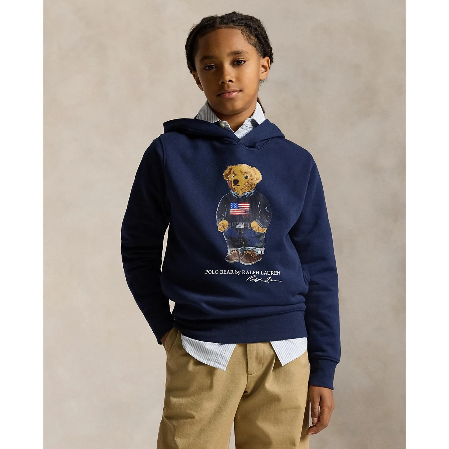 Polo Ralph Lauren Cruise Navy Core Bear Sweatshirt - Image 2