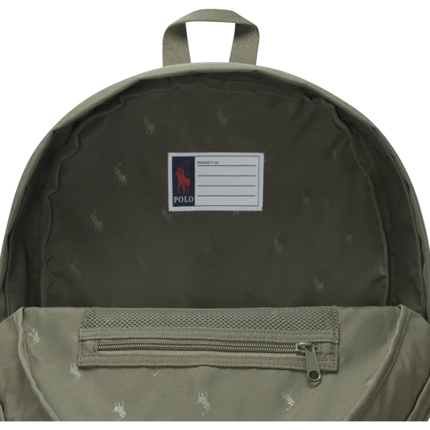 Polo Ralph Lauren Cruise Olive Polo Kids Color Backpack - Image 3