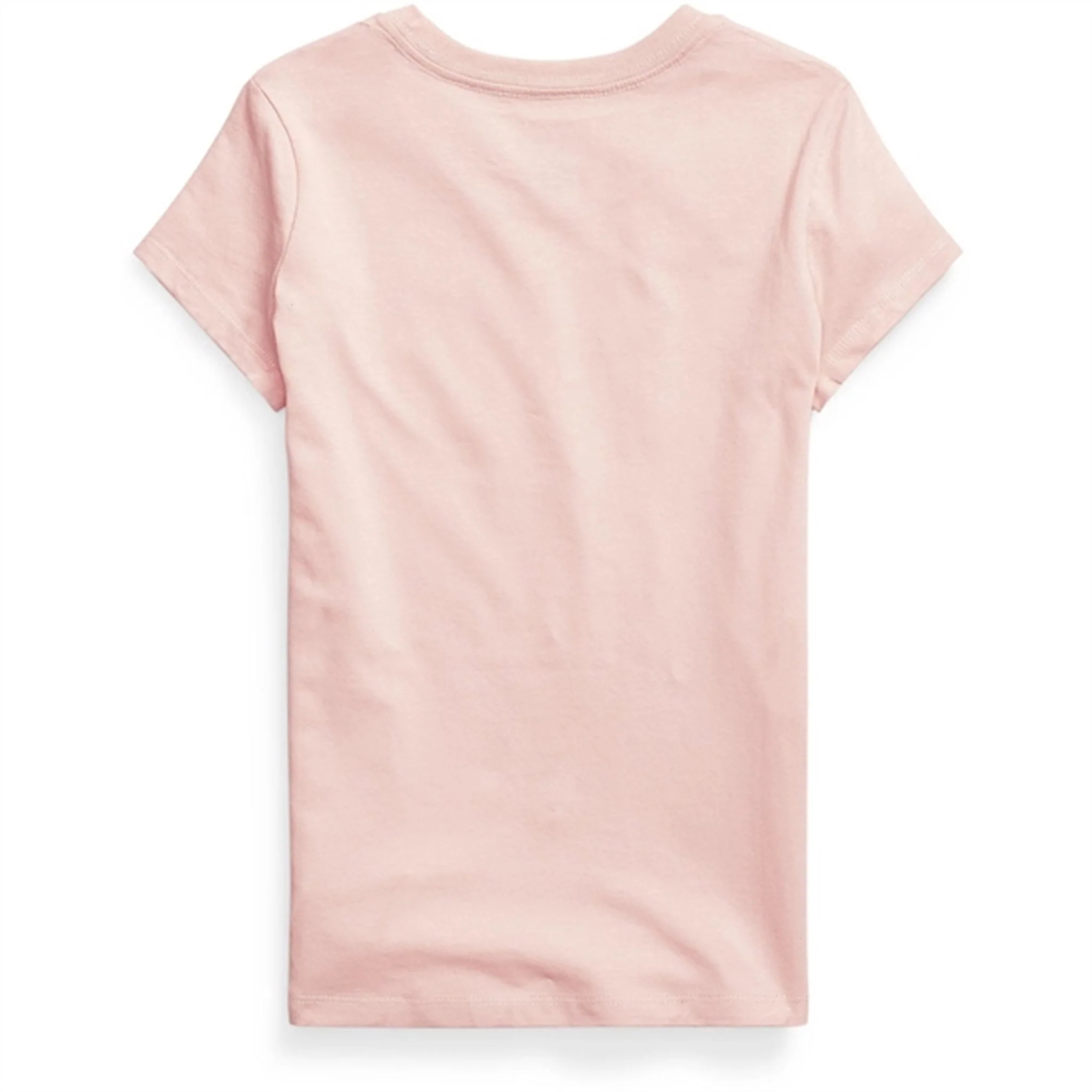 Polo Ralph Lauren Girls T-Shirt Hint Of Pink - Image 2