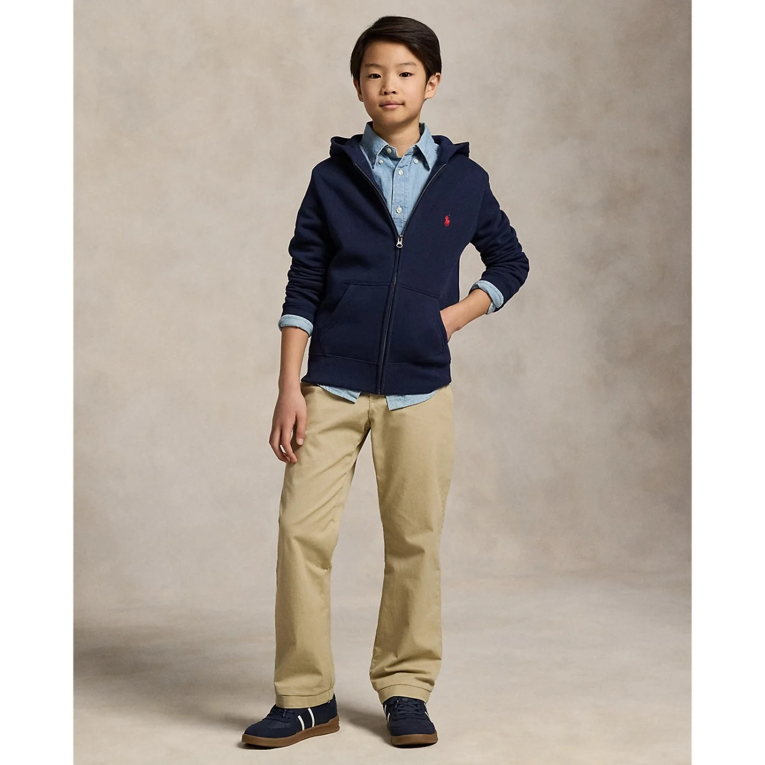 Polo Ralph Lauren Hoodie Cruise Navy - Image 4