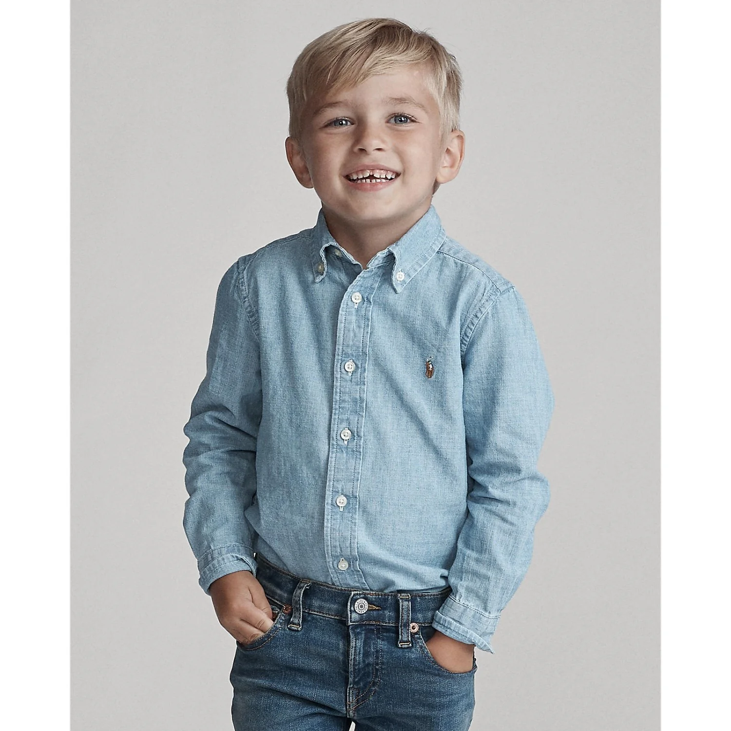 Polo Ralph Lauren Lt Blue Sport Shirt - Image 2