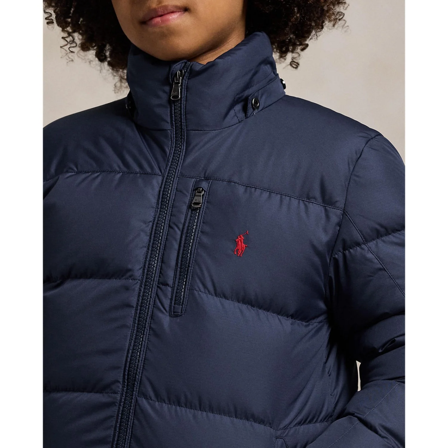 Polo Ralph Lauren Newport Navy Boy Bomber Jacket - Image 3