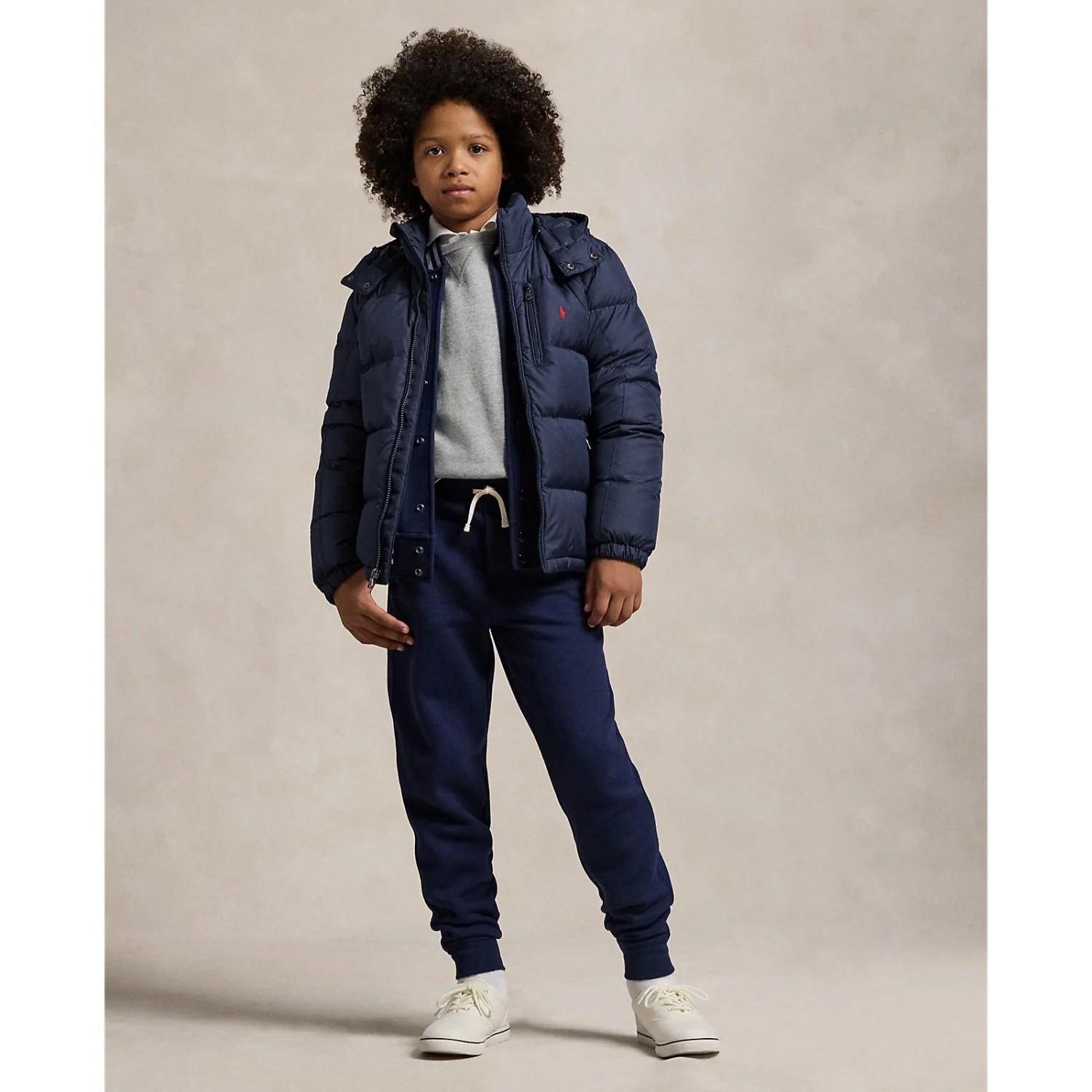 Polo Ralph Lauren Newport Navy Boy Bomber Jacket - Image 5