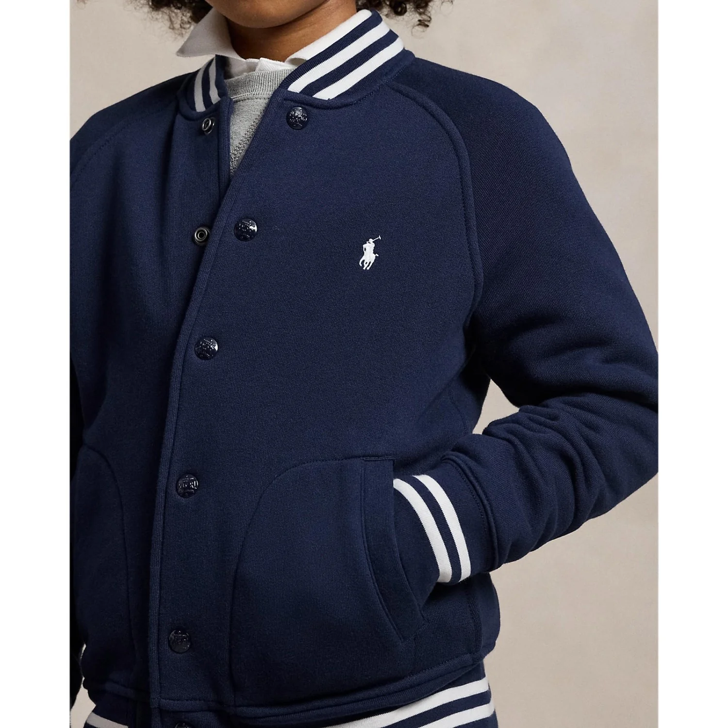 Polo Ralph Lauren Refined Navy/C1730 Bomber Jacket - Image 3