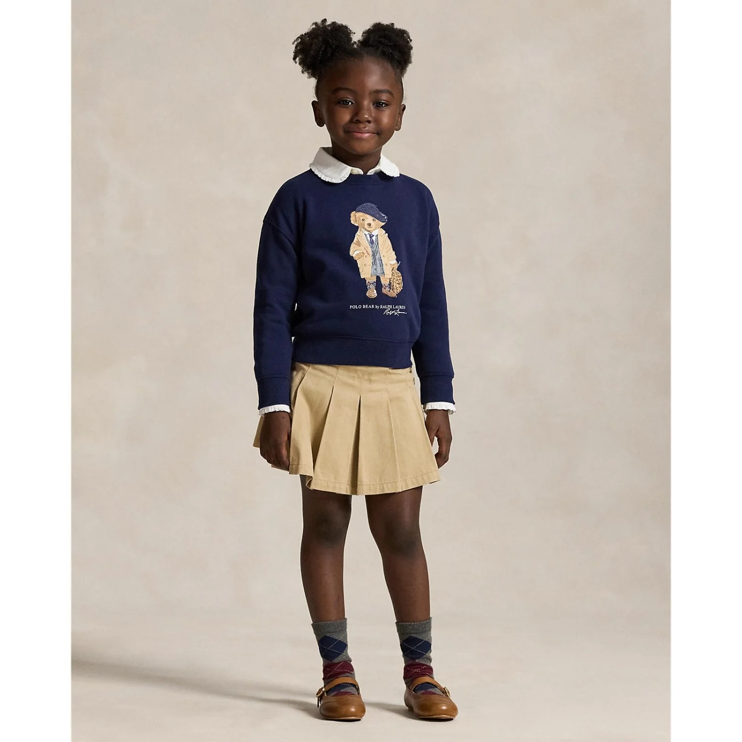 Polo Ralph Lauren Refined Navy Girl Sweatshirt - Image 4