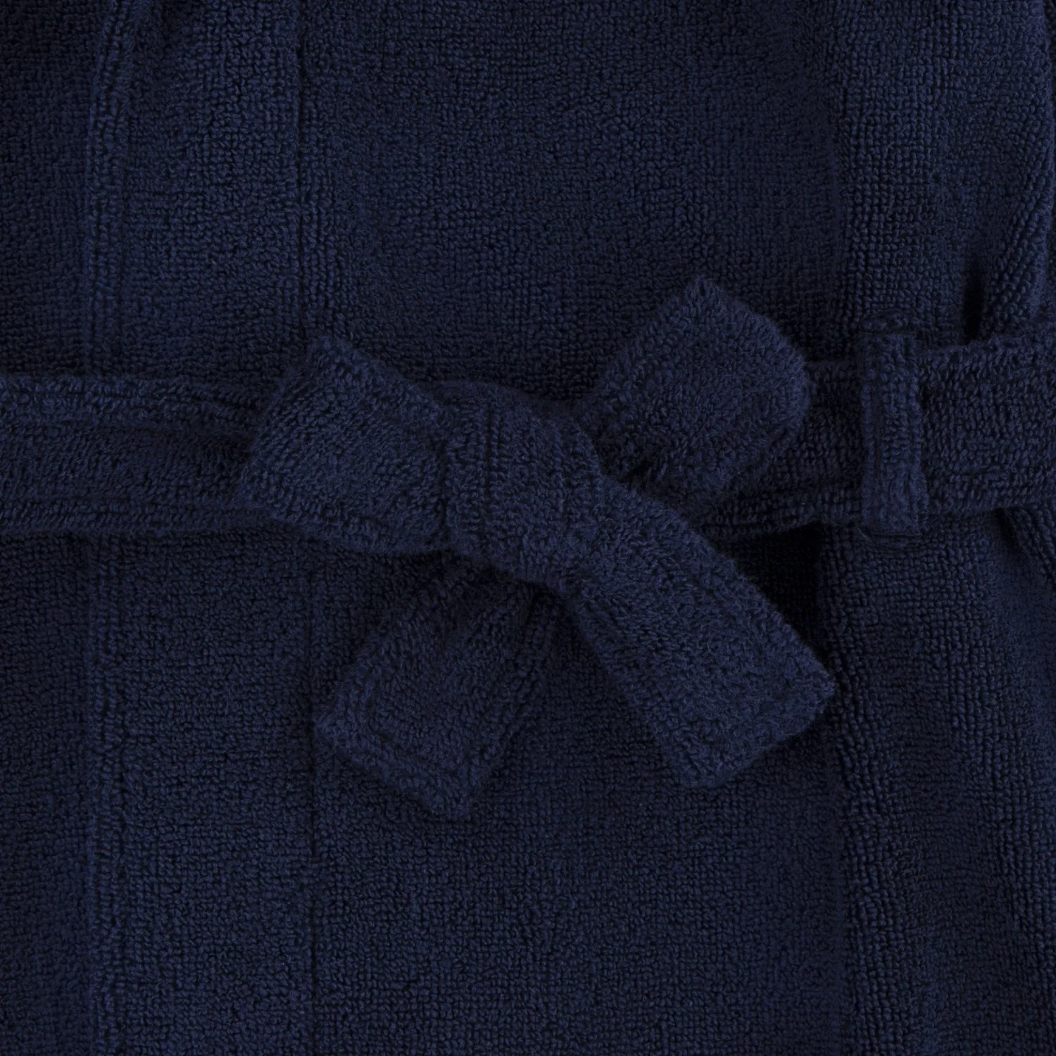 Polo Ralph Lauren Refined Navy Hooded Plush Terry Bathrob - Image 3