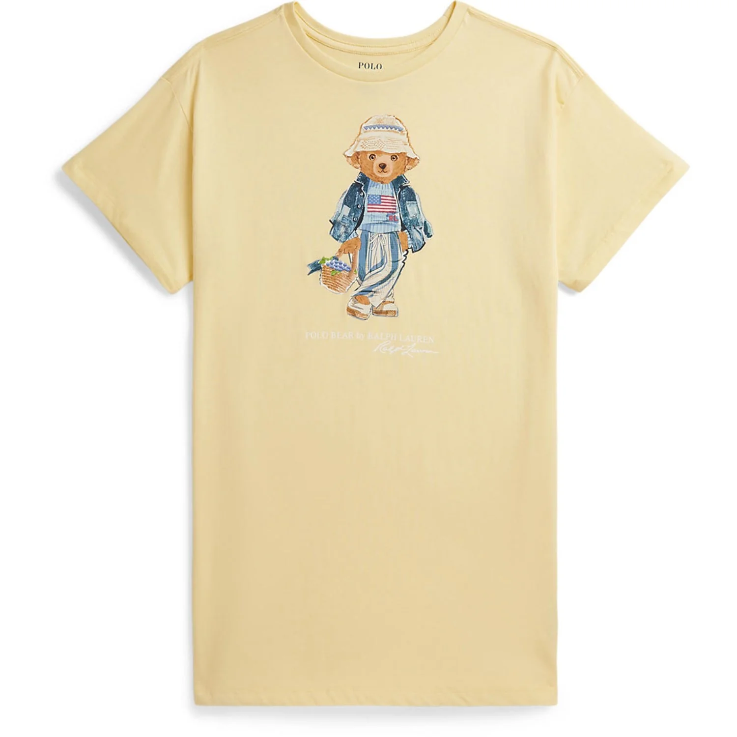 Polo Ralph Lauren T-Bird Yellow Day Dress