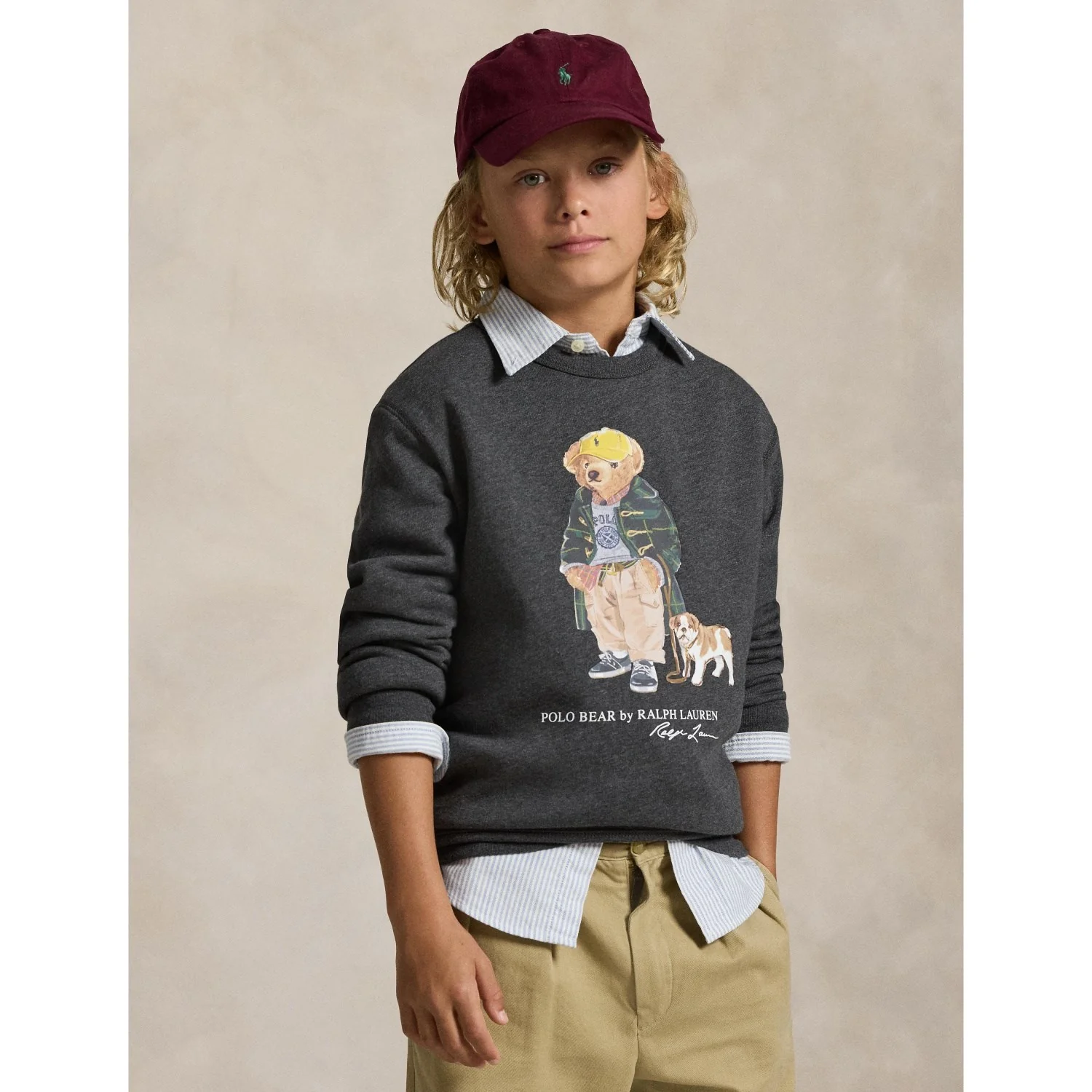 Polo Ralph Lauren Windsor Heather Boy Sweatshirt - Image 3