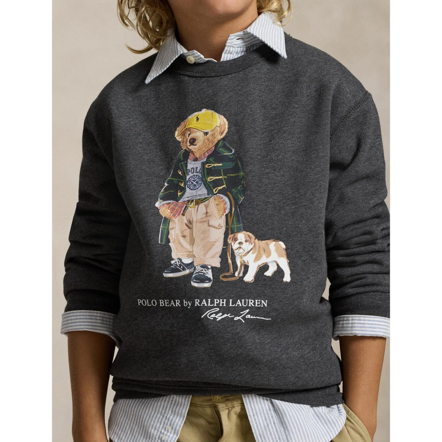 Polo Ralph Lauren Windsor Heather Boy Sweatshirt - Image 4