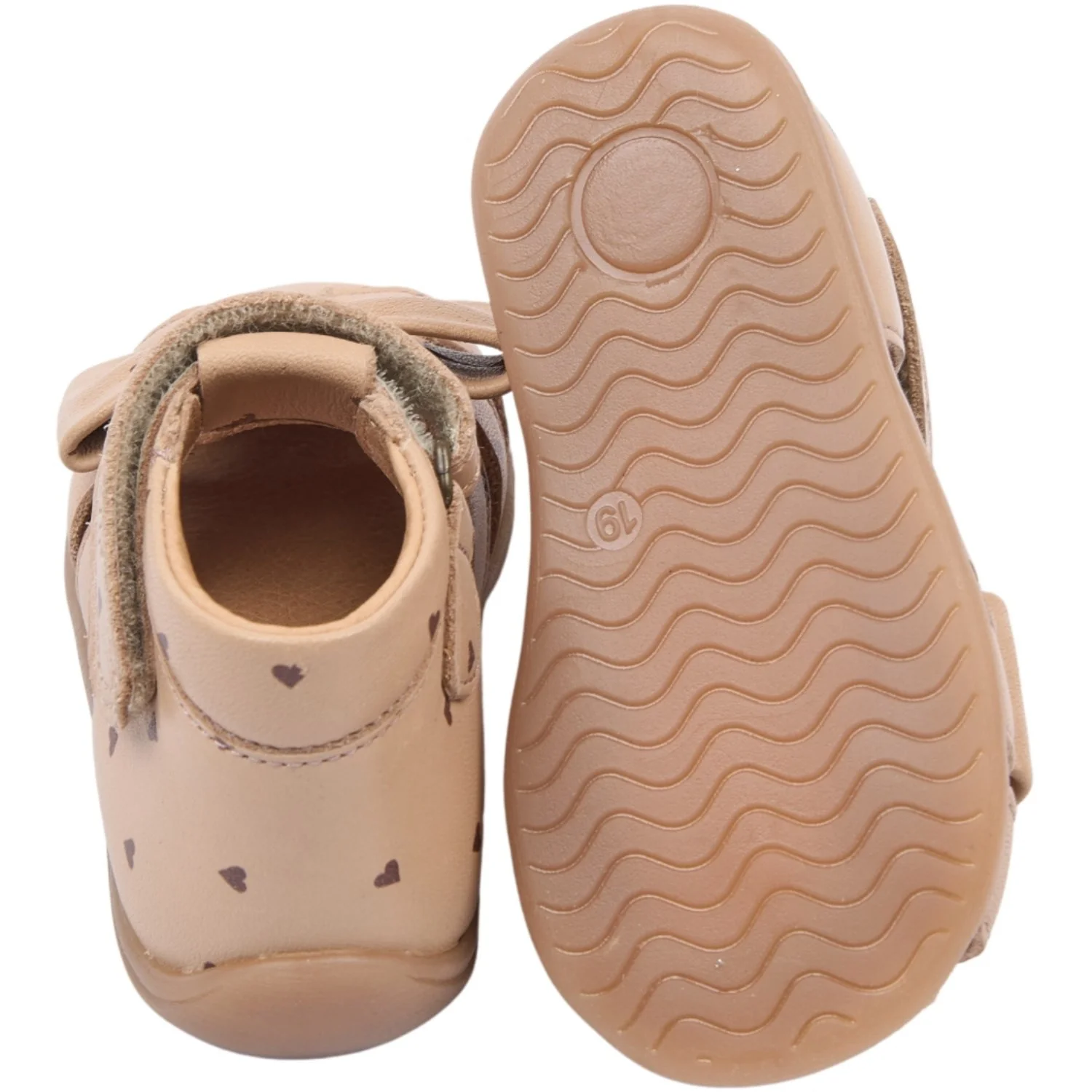 Pom Pom Cloud Cream Pearl Starter Bow Sandal - Image 3