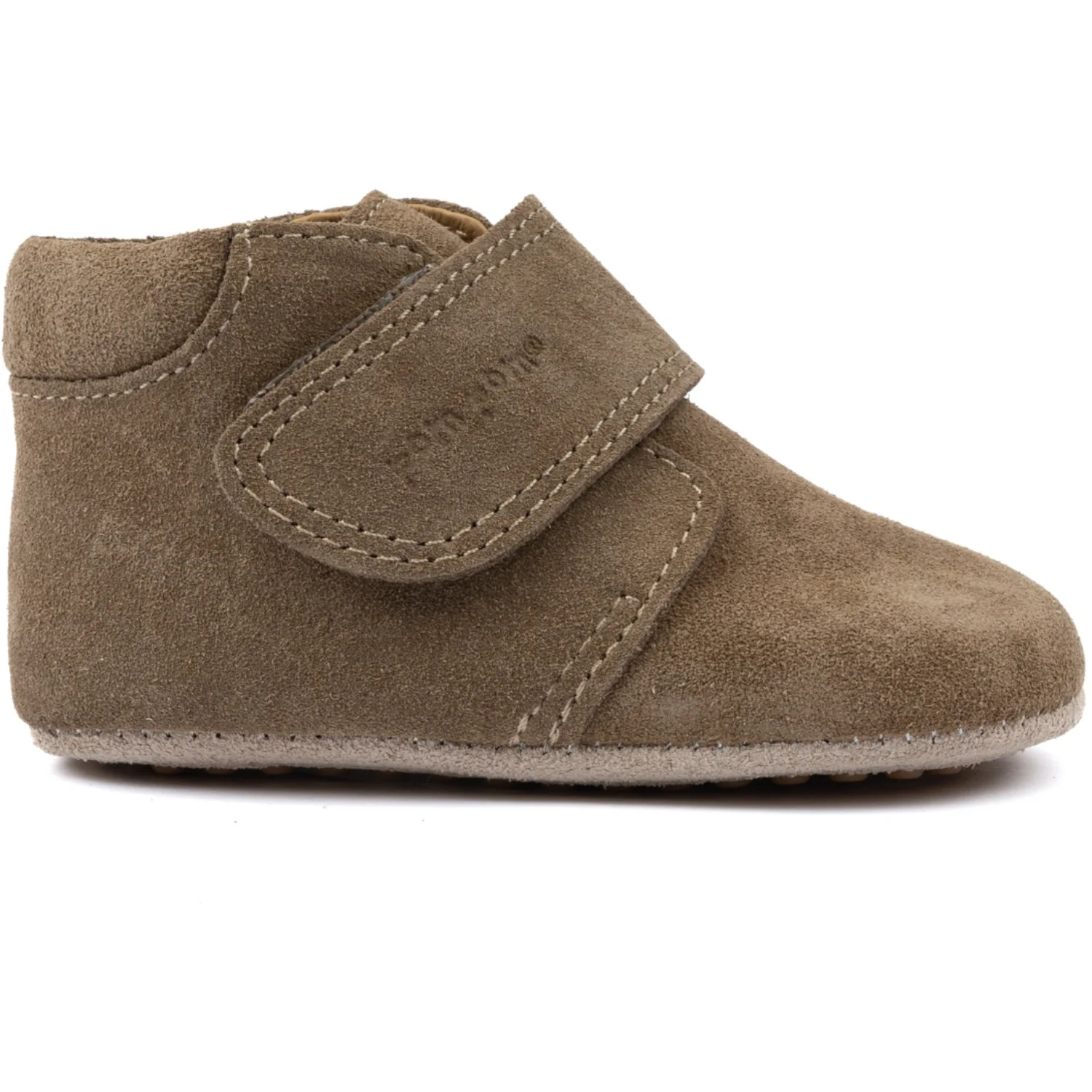 Pom Pom Kakhi Suede Beginners™ Velcro Season - Image 3