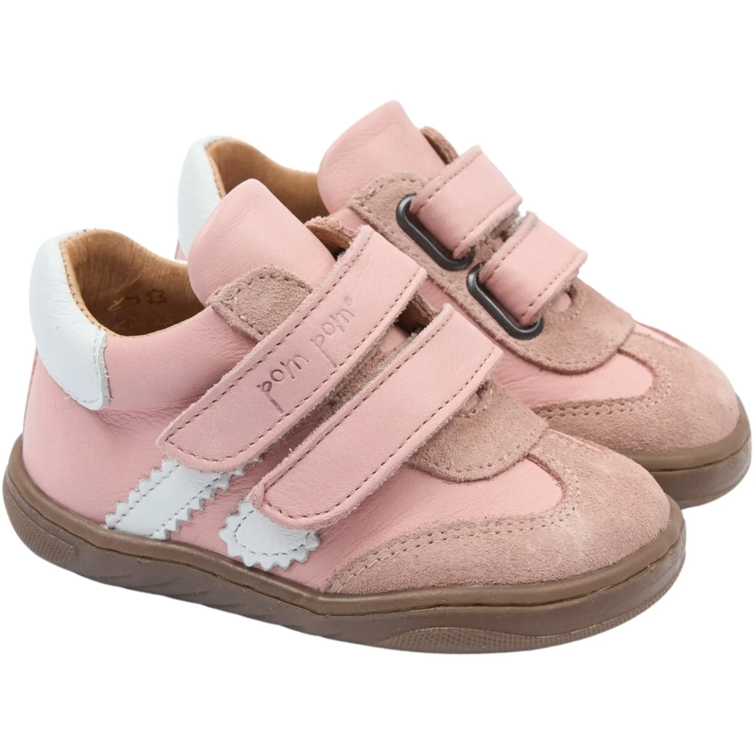 Pom Pom Misty Rose Pride Velcro Barefoot Sneaker