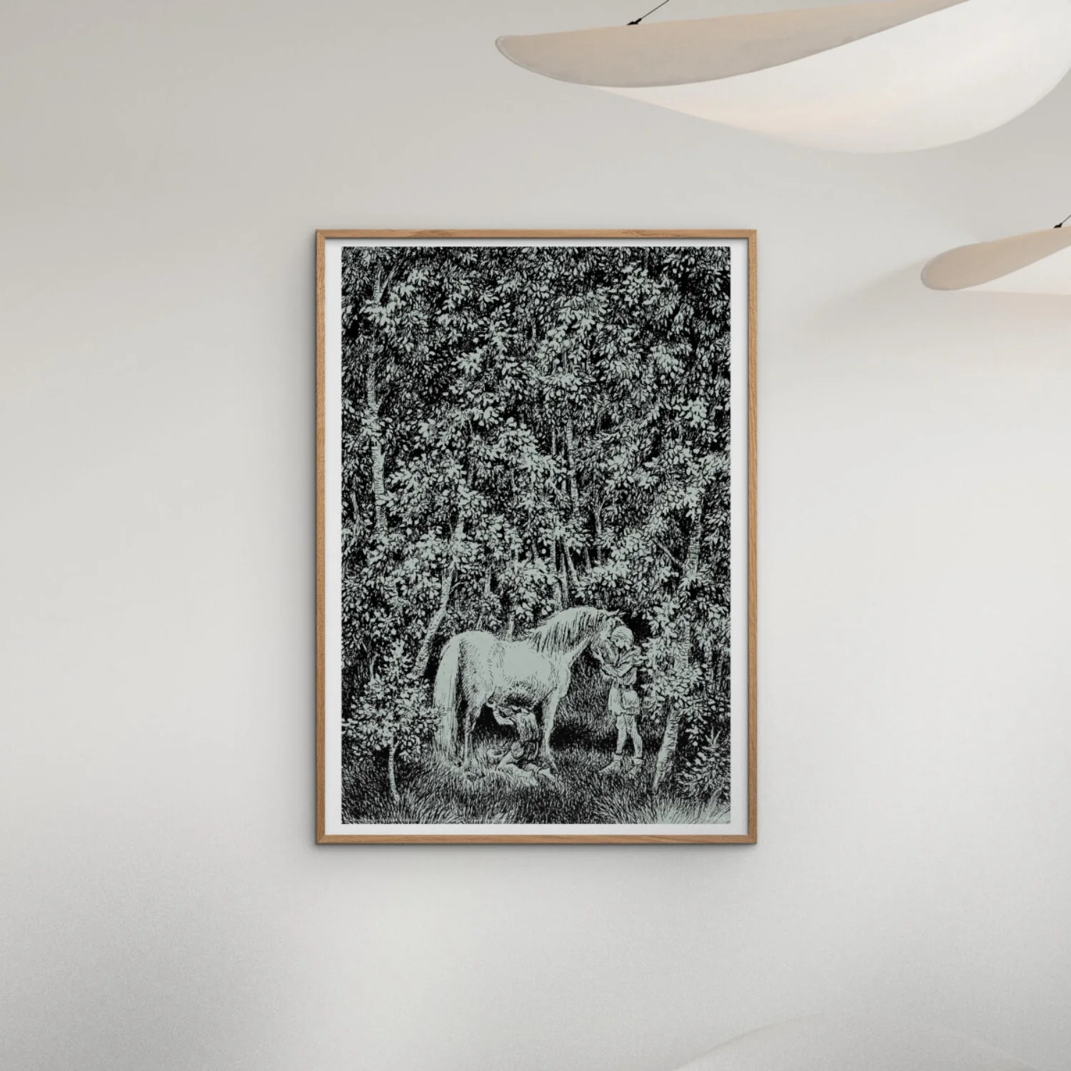 Poster & Frame Astrid Lindgren - A Special Bond - Ronja The Robbers Daughter - Image 2