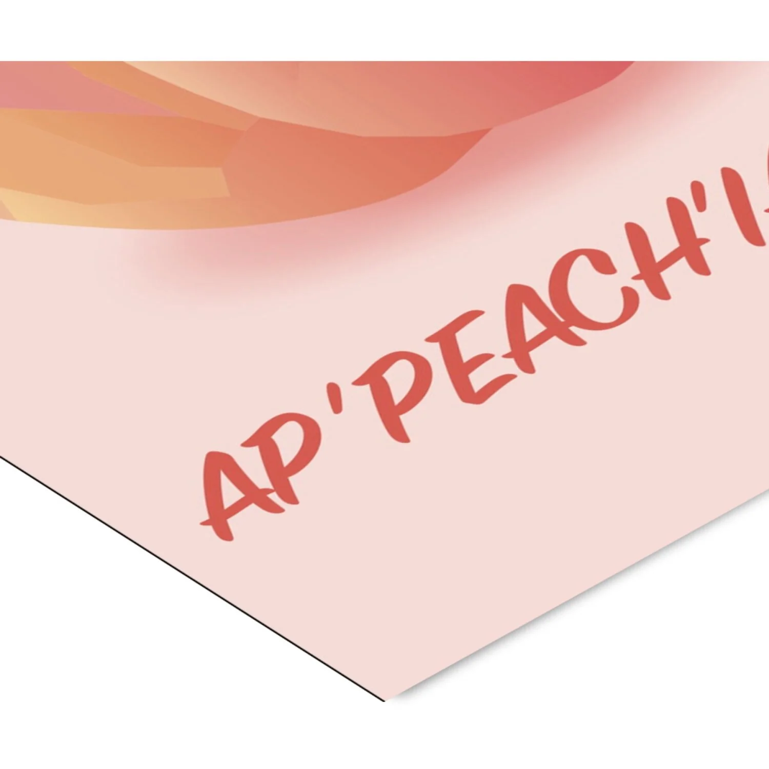 Poster & Frame Citatplakat - Mom In Ap-peach-iate You - Image 3