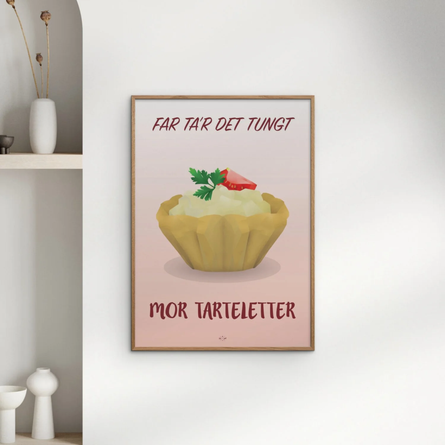 Poster & Frame Citatplakat - Mor Tarteletter - Image 2