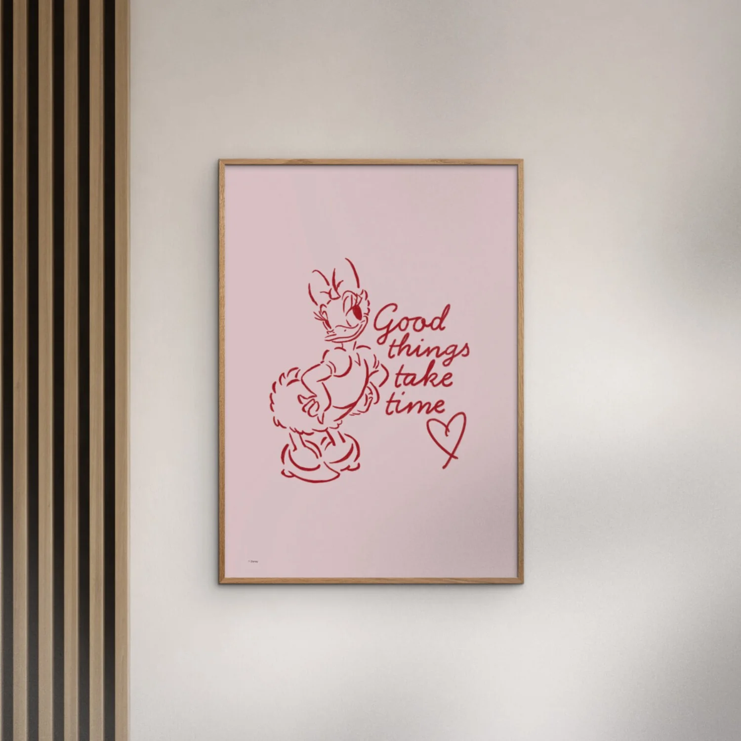 Poster & Frame Disney - Good Things Takes Time - Image 2