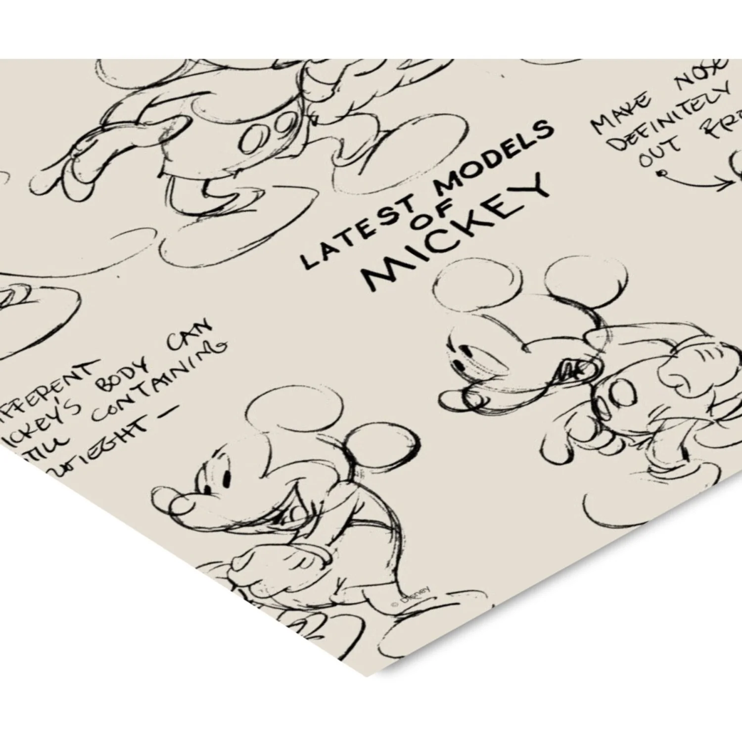 Poster & Frame Disney - Latest Models Of Mickey - Image 3