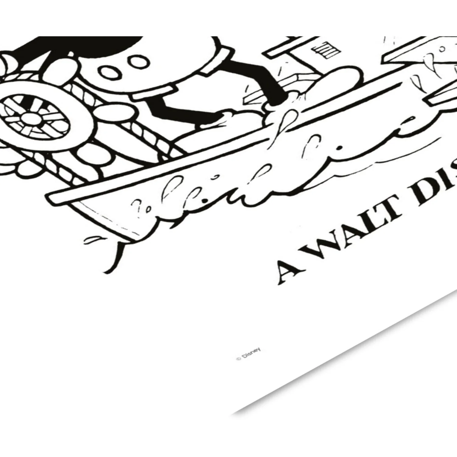 Poster & Frame Disney - Steamboat Willie - Image 3