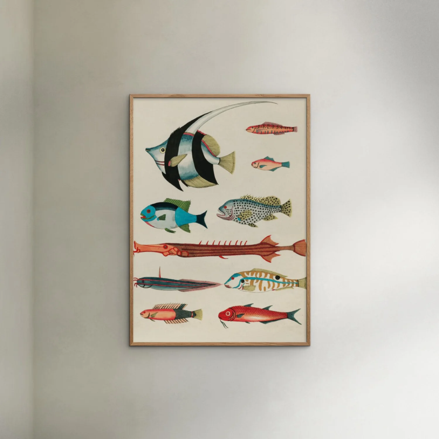 Poster & Frame Louis Renard - Colorful Fishes Lll - Image 2
