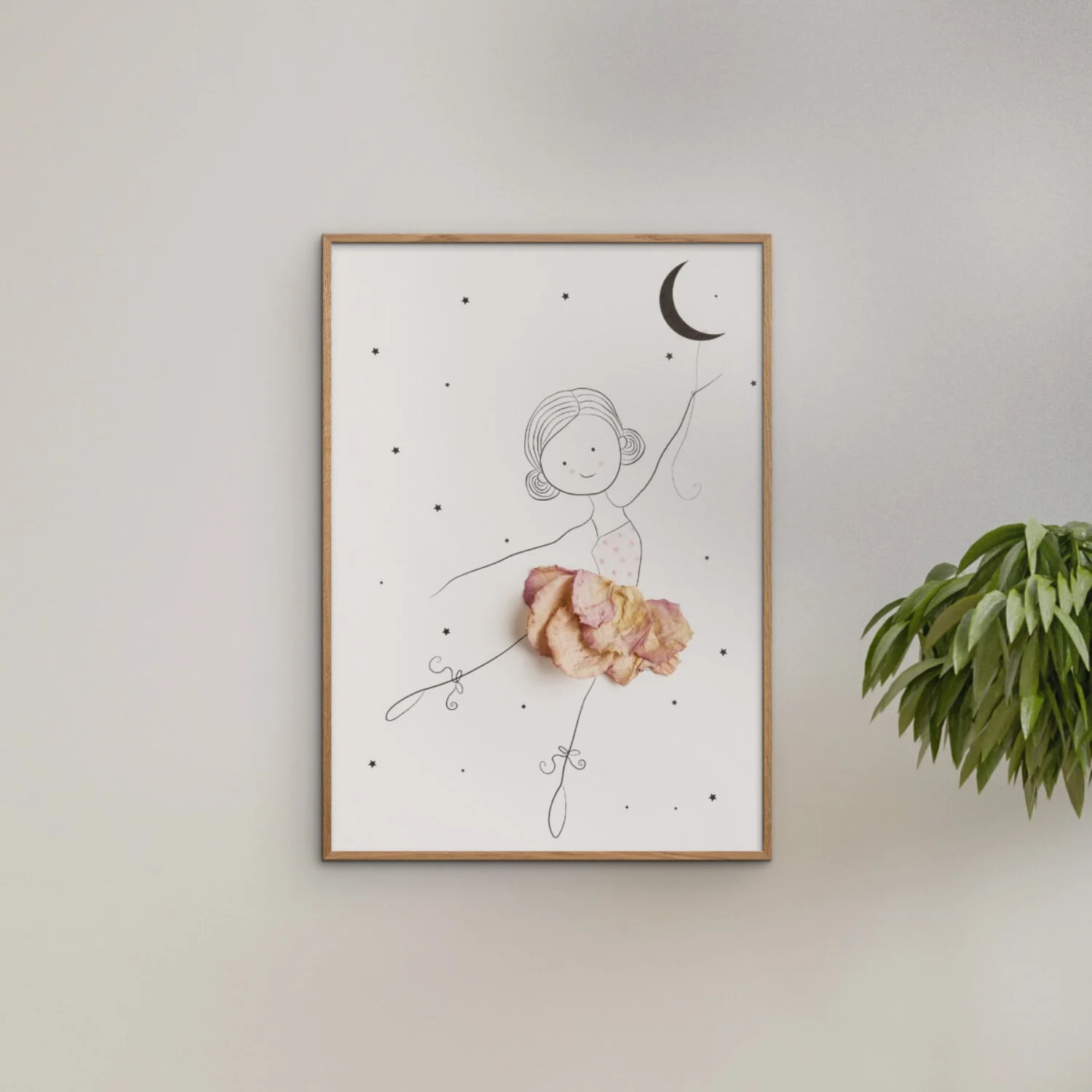 Poster & Frame Mette Handberg - Ballerina Ella - Image 2